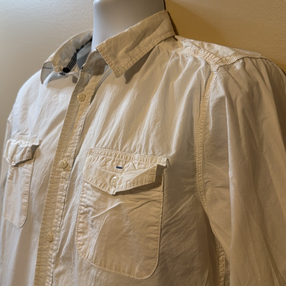 BUFFALO DAVID BITTON. Button Down Shirt. Size Medium - Picture 6 of 13